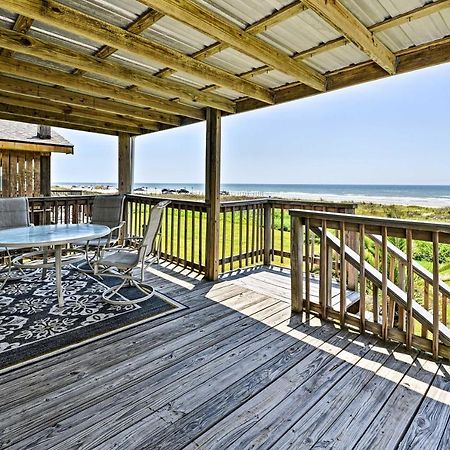 Galveston Beach House With Private Deck And Gulf Views エクステリア 写真