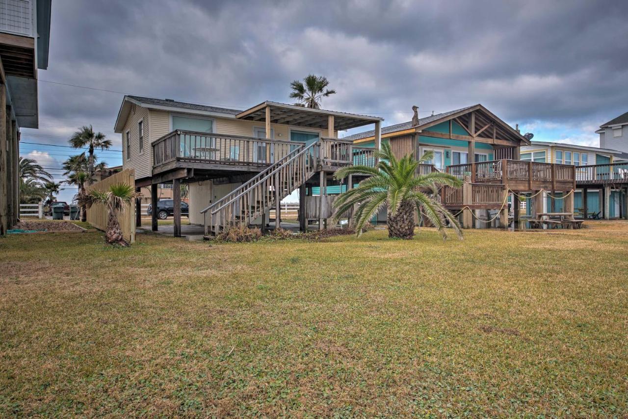 Galveston Beach House With Private Deck And Gulf Views エクステリア 写真