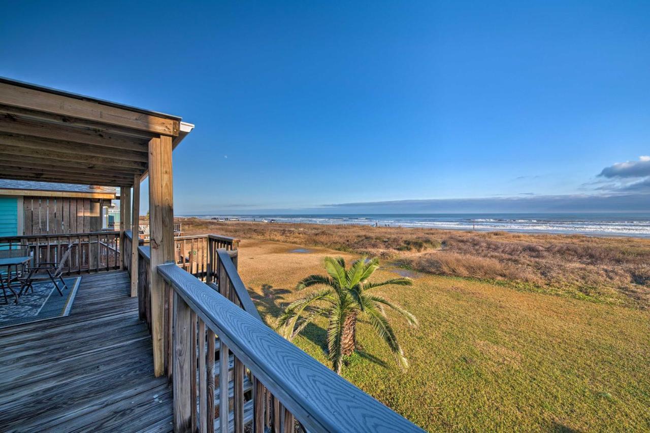 Galveston Beach House With Private Deck And Gulf Views エクステリア 写真
