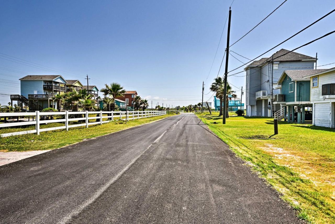 Galveston Beach House With Private Deck And Gulf Views エクステリア 写真